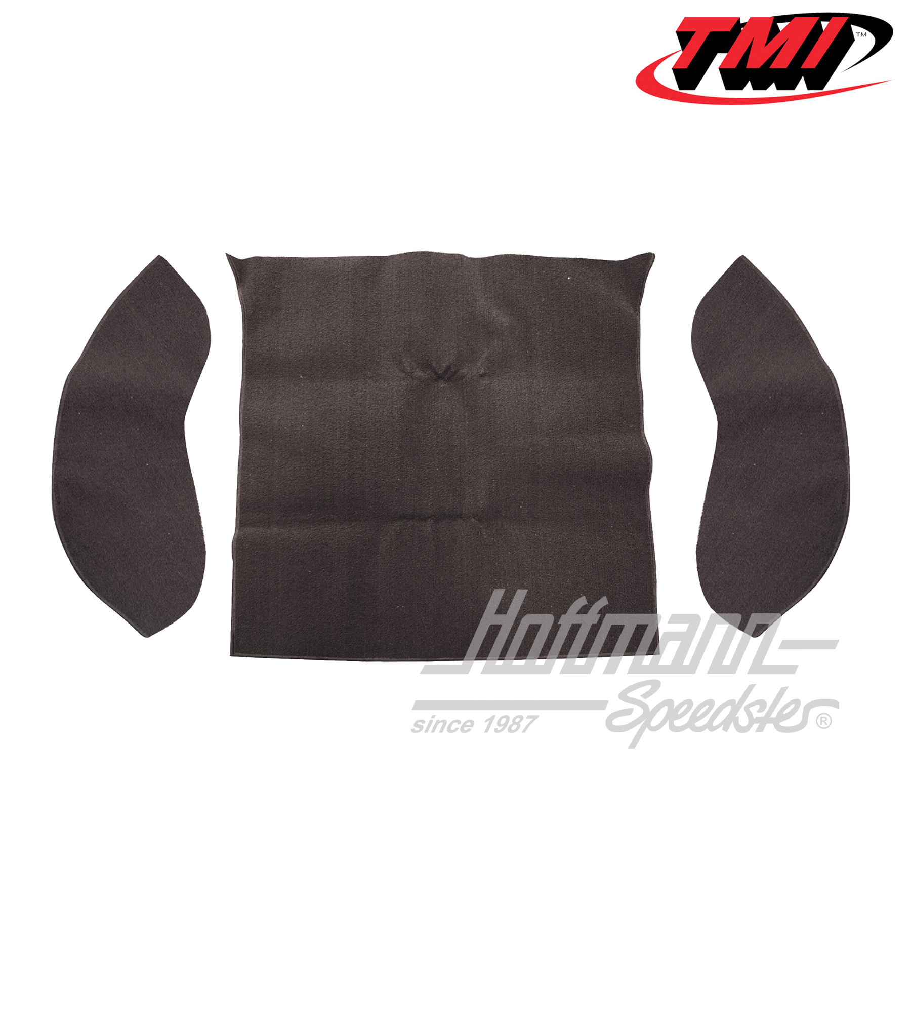 Rear well carpet kit, Sedan, black, 8.53-7.57 | 34-R1100-301 | 020-5337