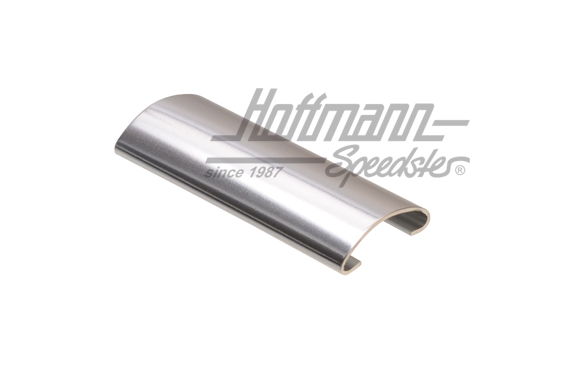 Connecting sleeve, aluminium moulding, silver                                                       