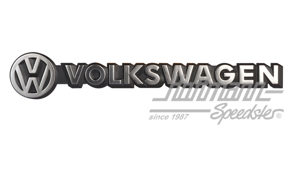 Emblem, Volkswagen, rear, chromed | 251 853 685 A | 370-3862-10