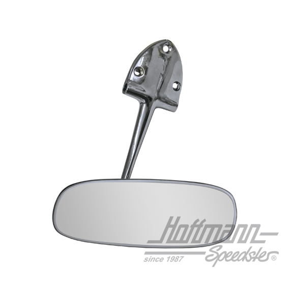 Inside rearview mirror, Sedan, chromed, 8.57-7.64 | 113 857 511 A | 045-9246-15