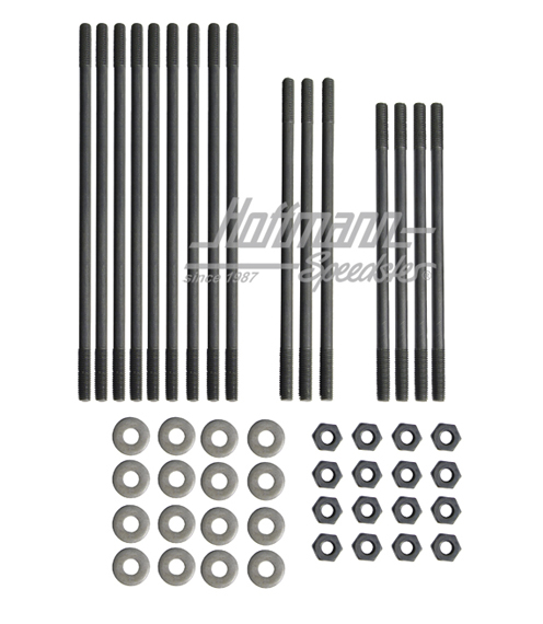 Stud kit, 8mm, dual port heads | 043 198 035 | 010-1001