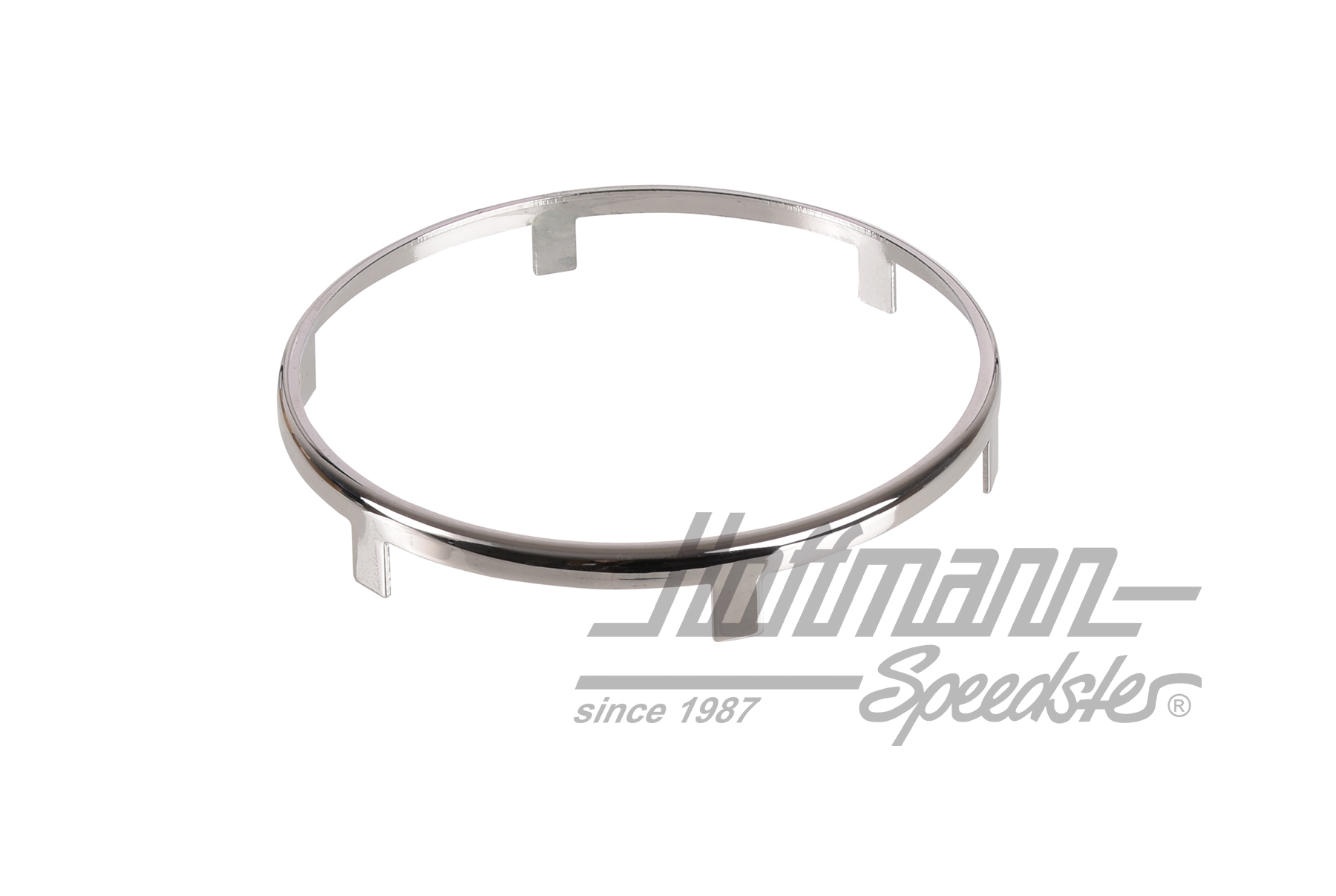Ornamental ring, horn button, 356, chromed
                                                        