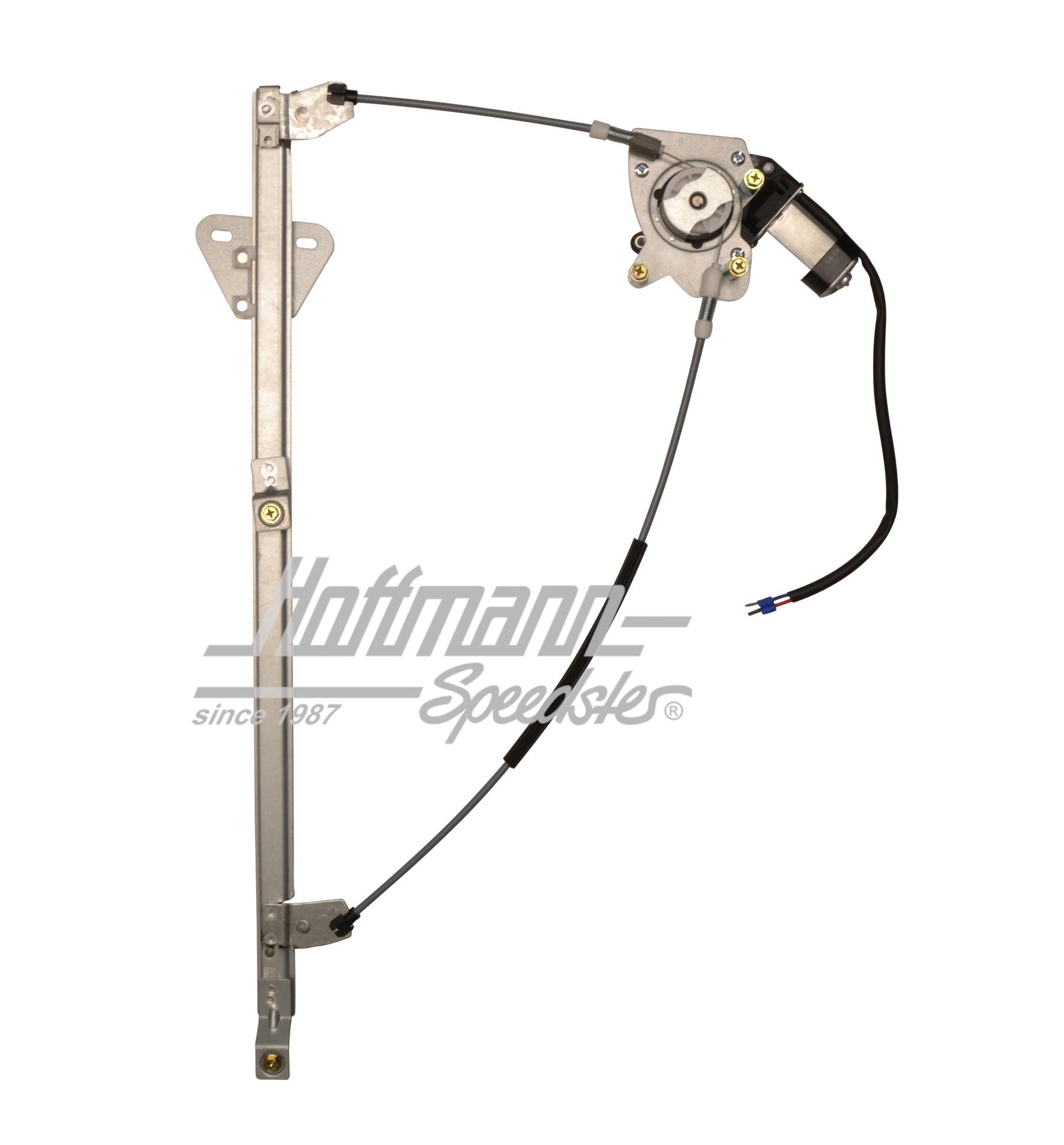 Window regulator, electric, Bus T4, 9.90-6.03, left | 701 837 501 C | 408-1283-01