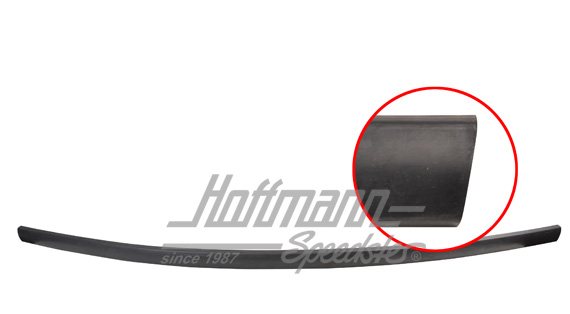 Bumper rubber, rear, Golf 1, -7.78 | 171 807 202 | 180-0314
