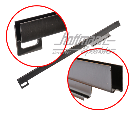 Window-lifter rail, 356 A/B/C, Convertible, right | 644 542 046 21 | 510-7035-02