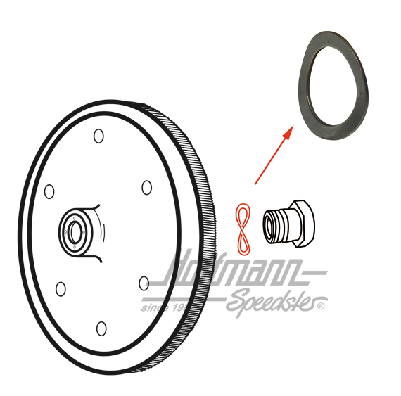 Lock washer, gland nut                                                                              