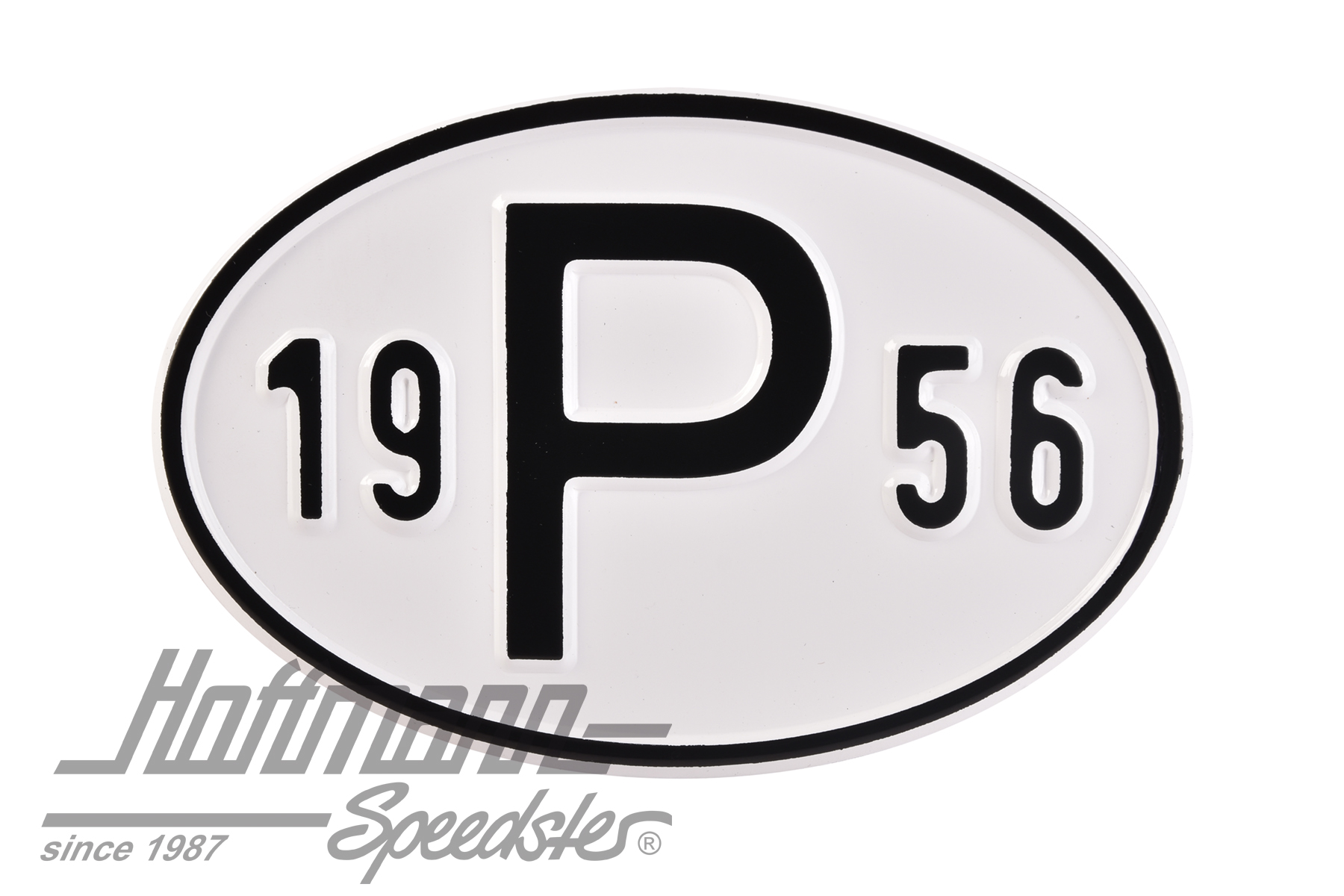 Nationality plate, alu, "P", with year 1956 |  | 020-2405-56