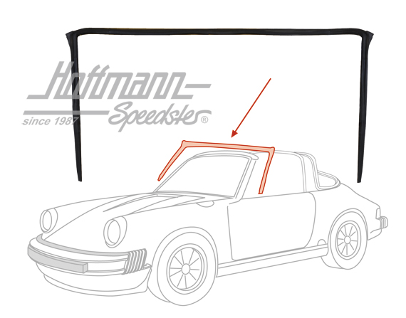 Seal, front window frame, 86-94                                                                     