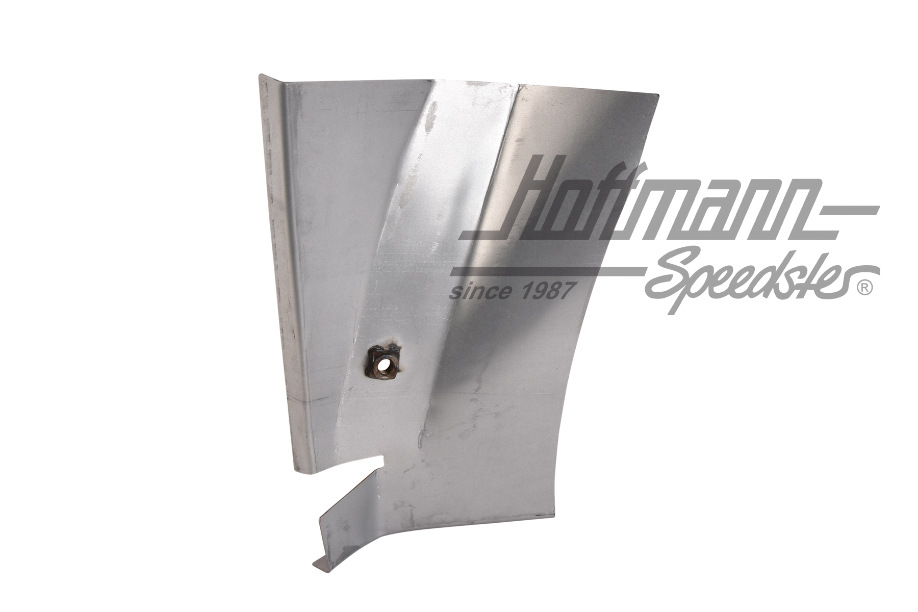 Triangle part with screw edge, front, left                                                          