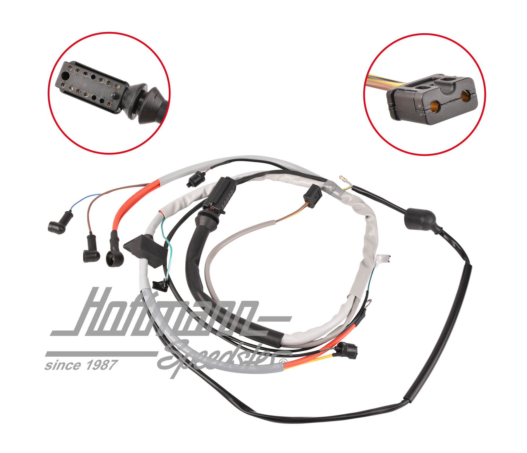 Cable set, engine, 911 Carrera, 84-86 | 911 607 016 00 | 580-1296-56