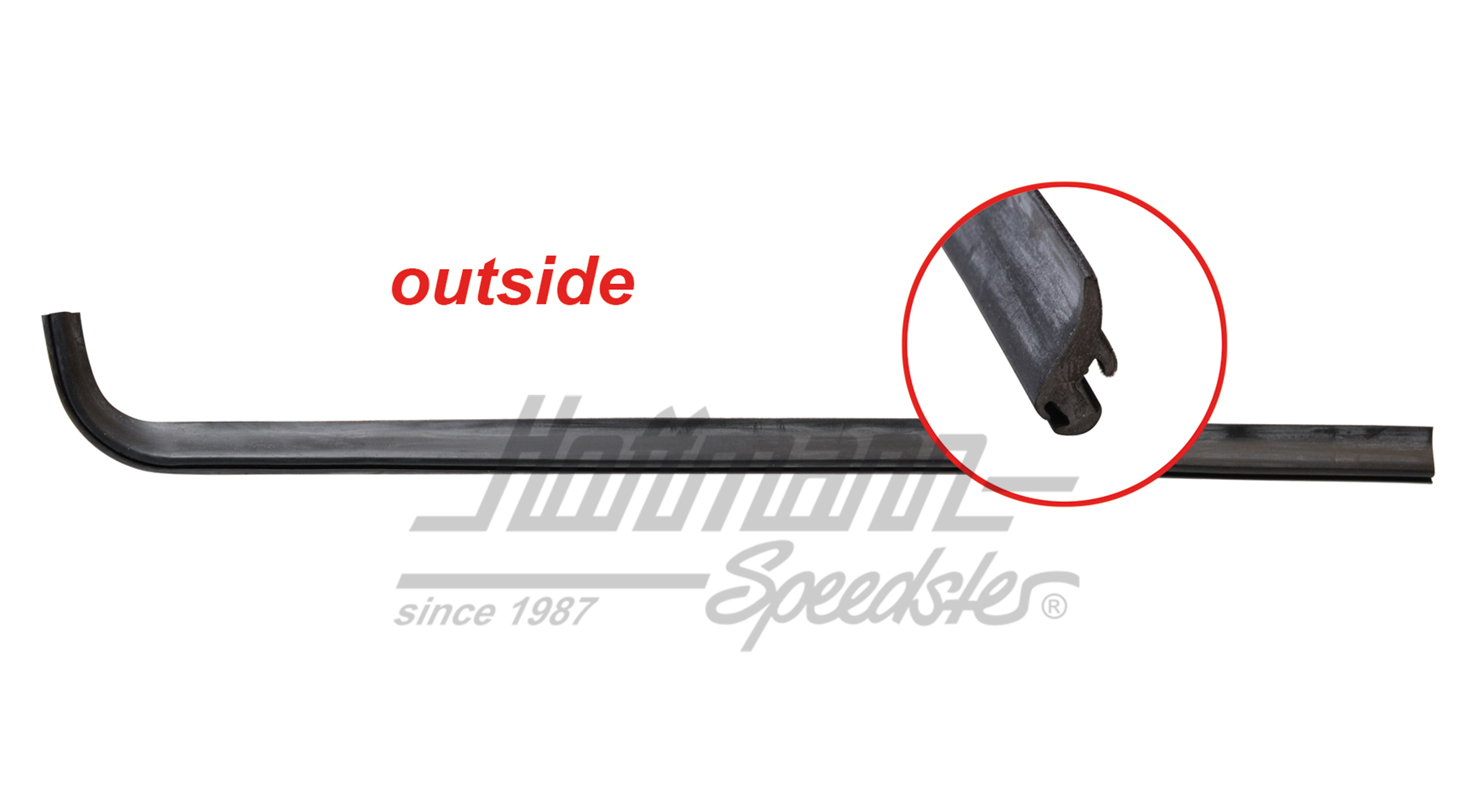 Scraper, rear, 4-doors, left | 193 839 477 B | 208-7120-01