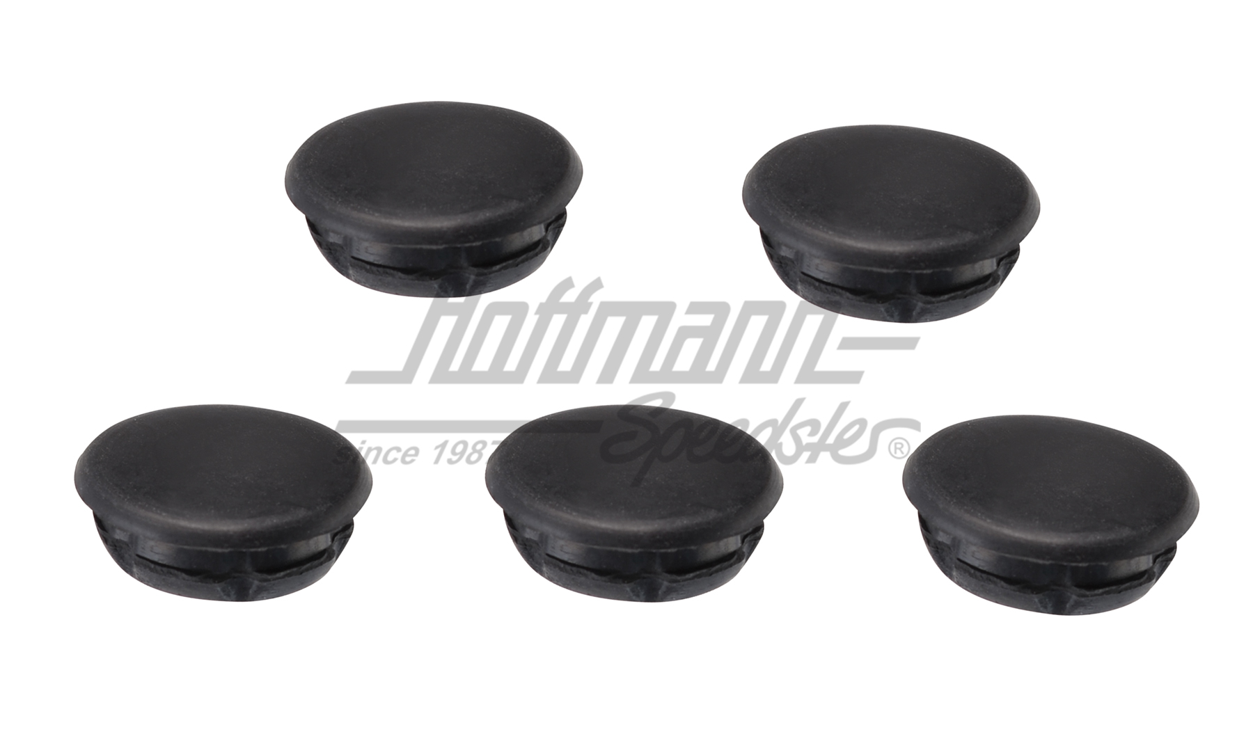 Seal plug, door, 911/912, black (5 pieces) | 999 703 119 40 | 515-0910-05