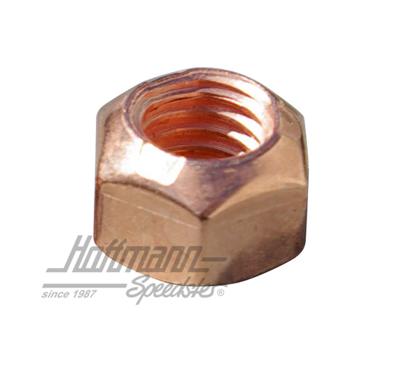 Nut (exhaust), M8 with SW 12, copper-plated | 175 129 650 | 020-3740-05