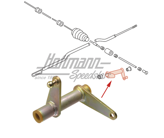 Reversing lever, accelerator linkage, 911, 72-86 | 911 423 017 01 | 530-3280-10
