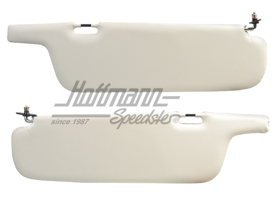 Sun visors, Bus T3, black/white                                                                     