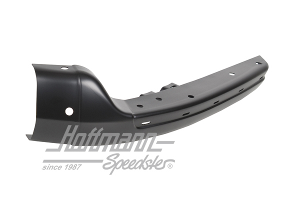 Bumper edge, front, 67-72, black, left | 211 707 113 G | 096-0752-01