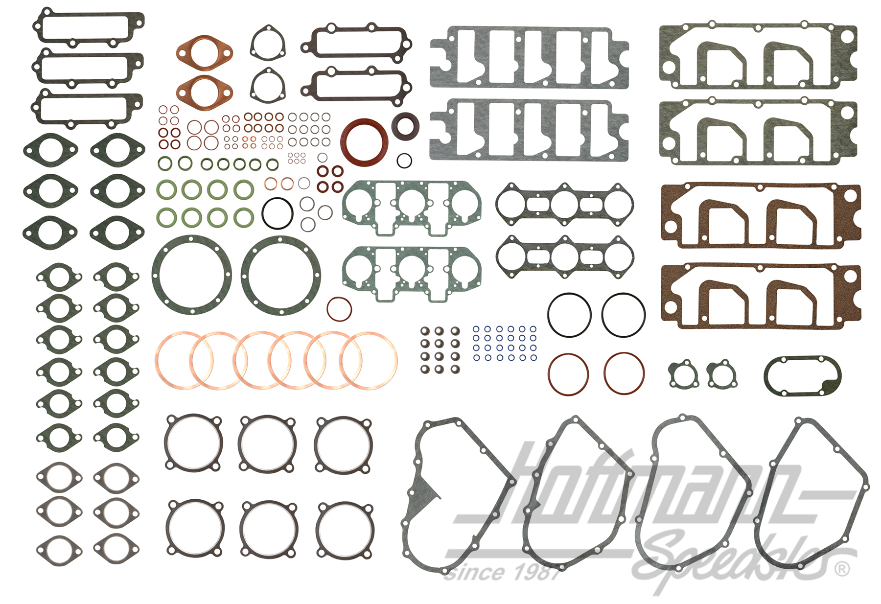 Engine gasket set, Porsche 911, 2.0, 65-68 | 901 100 902 01 | 530-0180-03