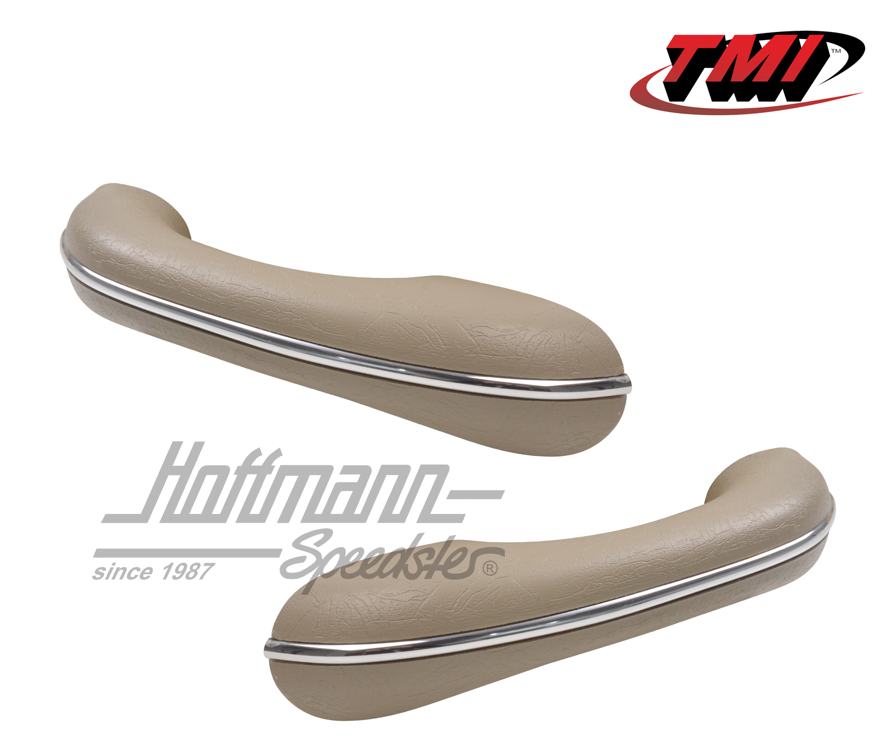 Armrests, 8.54-7.67, beige, left/right | 16-1613-14/16-1612-14 | 055-7425