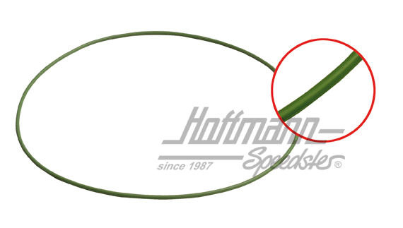 Seal, cylinder sleeve, upper, WBX                                                                   