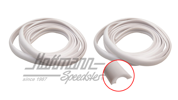 Beading, door sill mouldings
, white                                                               