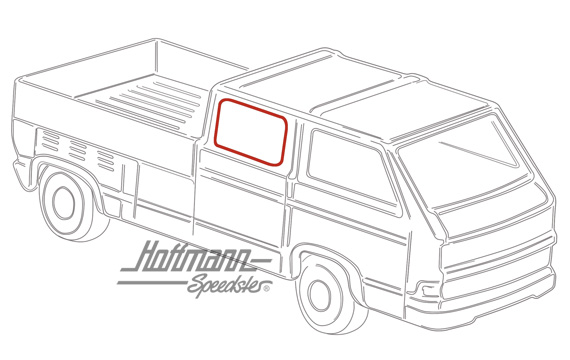 Side window seal, rear, double cab, left / right | 247 845 317 | 350-5720