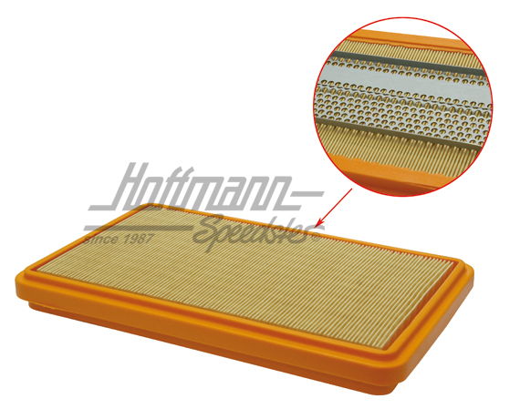 Air filter element, standard, Porsche 911 Turbo                                                     