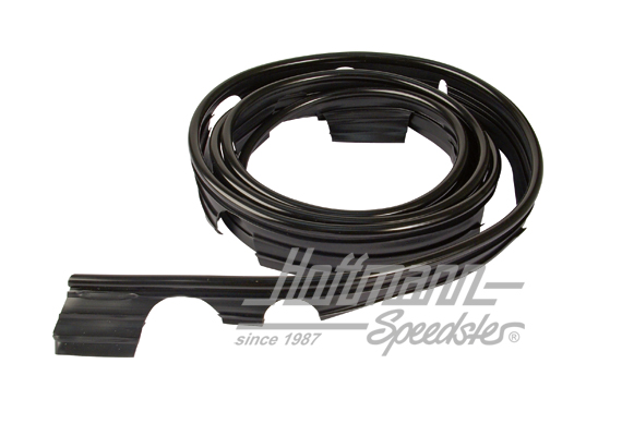 Fender beading, black, OE quality | 111 821 707 | 050-4018