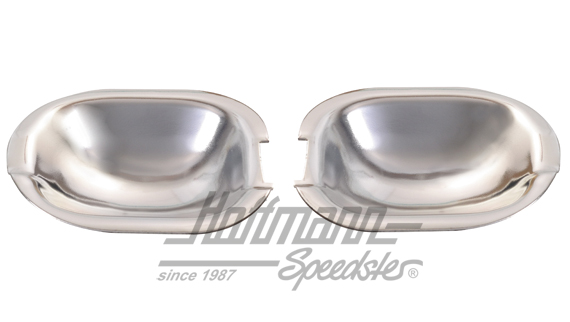 Door handle guards, aluminium, Polo, -7.81, 2-doors | 40017 | 200-6605
