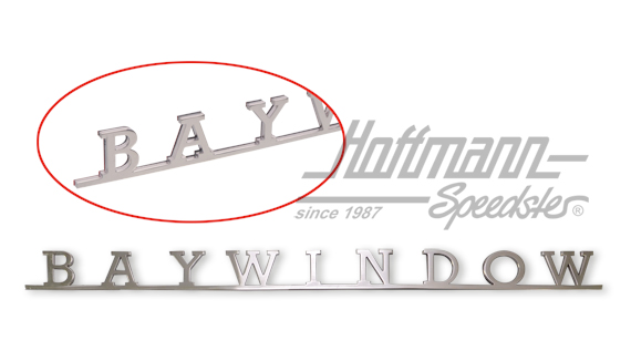 Emblem, Bus T2, BAYWINDOW | --- --- --- | 097-1140-10