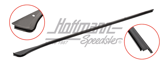 Guide rail, sliding door, upper, 8.67-7.79, right | 211 809 904 A CTR | 096-0534-02