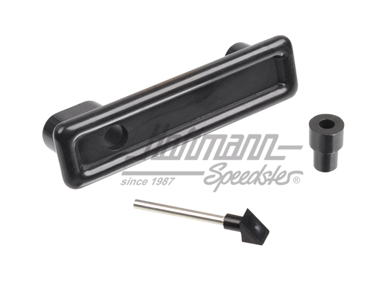 Cabinet handle, Westfalia, 67-79, black | 231 067 277 BK | 097-0010-03