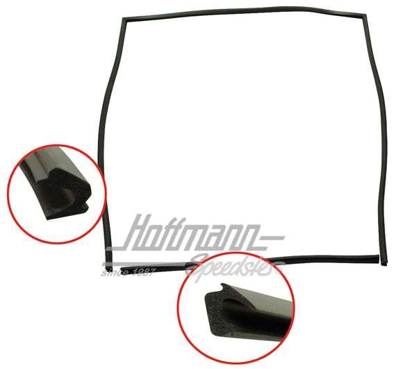 Front hood seal, 911/912                                                                            