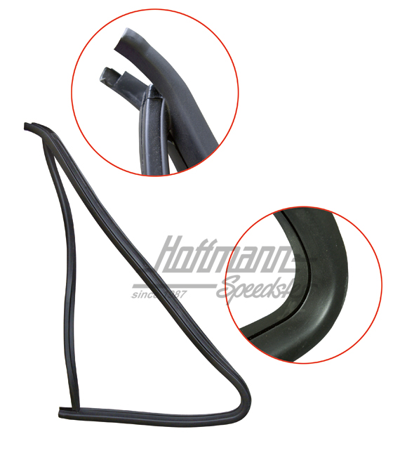 Vent-window seal, left / right, static | 251 837 625 | 350-5805