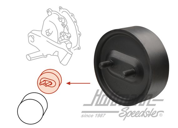 Gearbox mount, front, 356 A/B/C                                                                     
