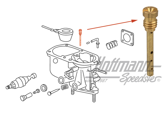 Compensating jet, 130, 28 PICT/28 PICT-1 | 113 129 435 | 020-1316-50