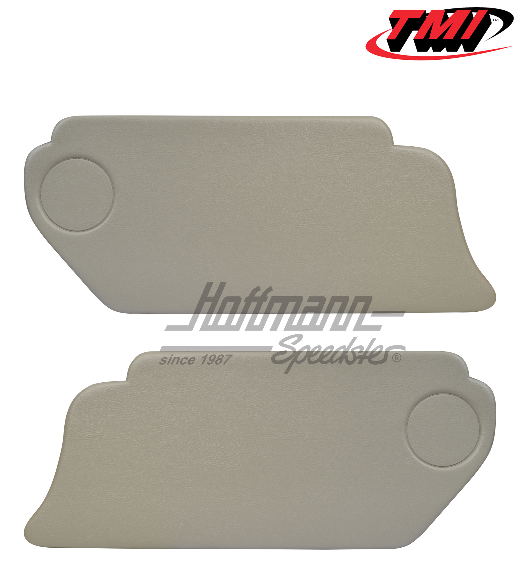 Kick panels, Convertible, grey, 8.64- | 151 863 375 C   grau | 020-5375-15