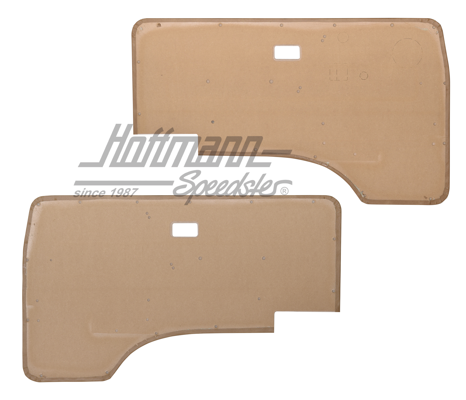 Door panels, front, Bus T3, beige                                                                   