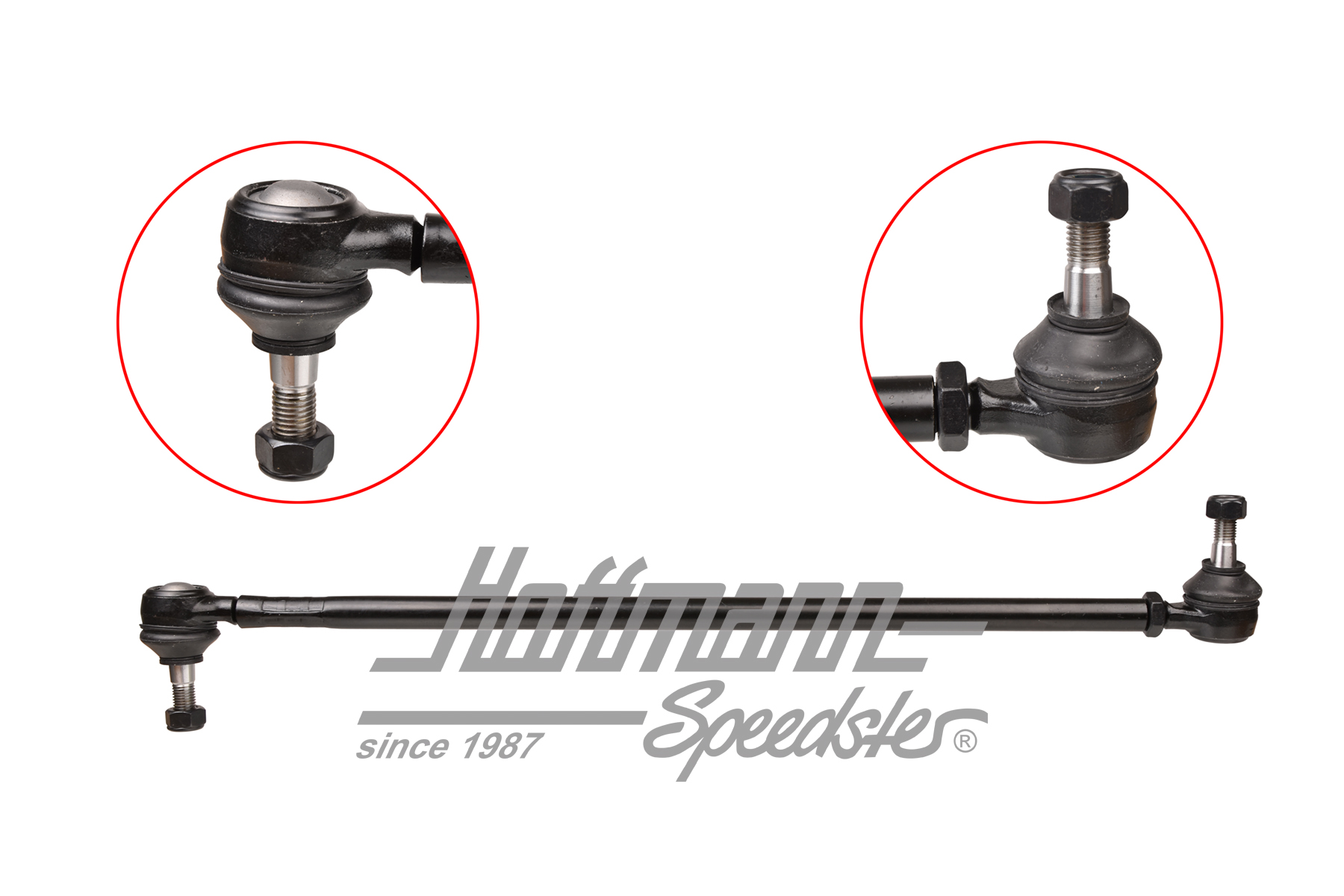 Tie rod, complete, Bus T2, 67-79, right                                                             