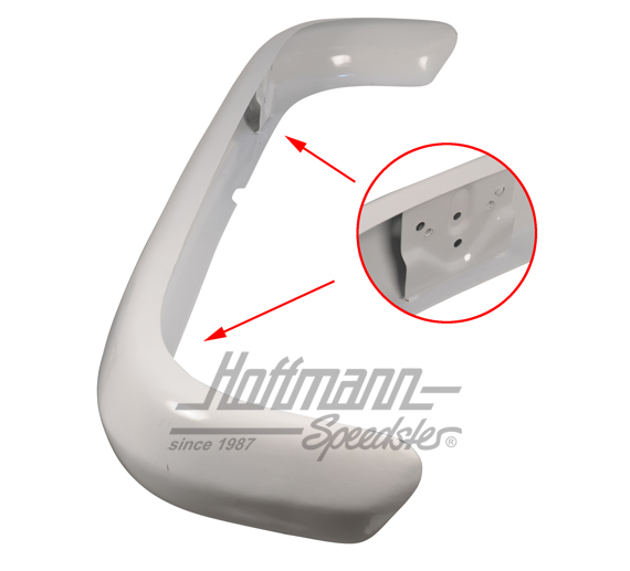 Bumper, Bus T2c, rear, primed | 217 807 305 | 096-0821