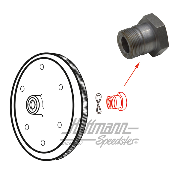 Hollow screw, standard | 111 105 305 E | 010-0122