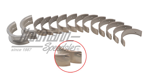 Main bearing set, Std./Std., 2.0-2.7 | 911 101 901 00 | 530-0653