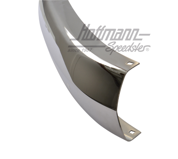 Bumper, complete, front, 67-72, chromed                                                             