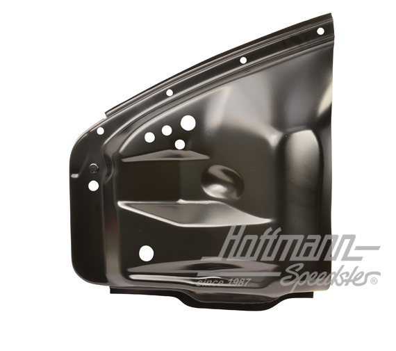 Bumper bracket support, front side panel, 74-89, left | DAN 911 501 967 00 | 590-0014-41