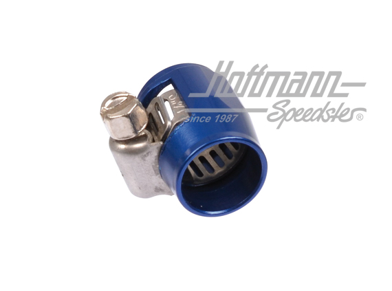 Hose clamp "special", blue-anodized, 10-12 mm                                                       