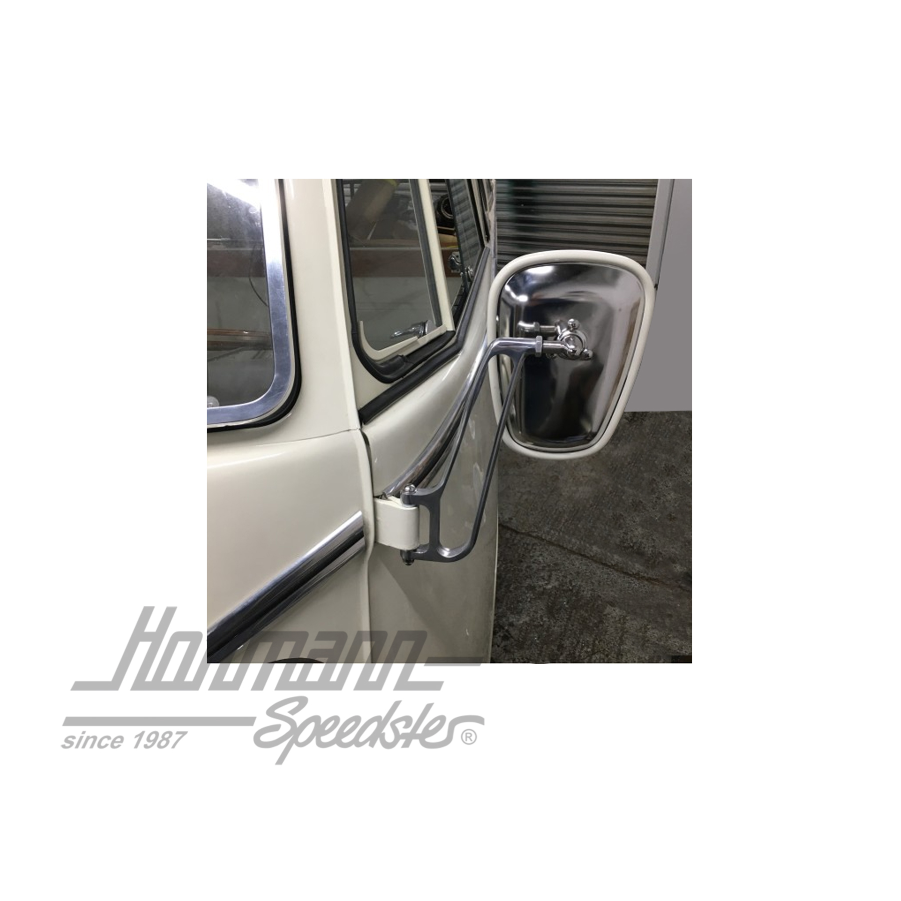 Mirror arms, Bus T1, M194, polished                                                                 