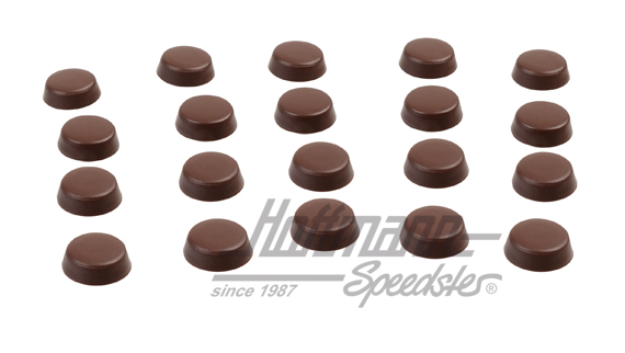 Cap, Westfalia, brown (20 pieces) | 255 070 241 A | 385-3010-20