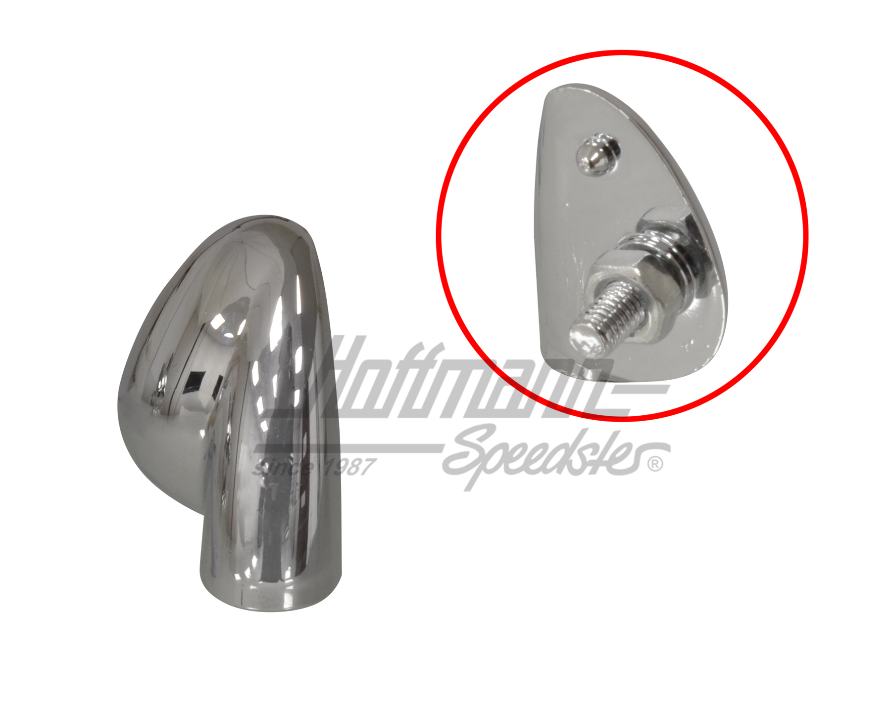 Guiding support, vent wing, 911/912, upper, left                                                    