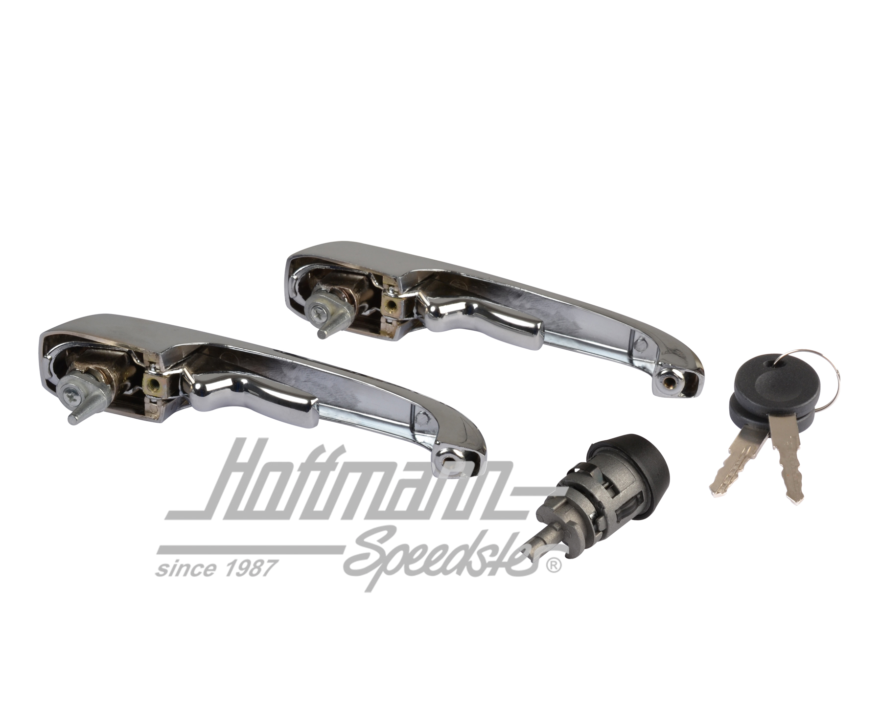 Lock kit, Bus T2, 8.70-7.79, chromed                                                                