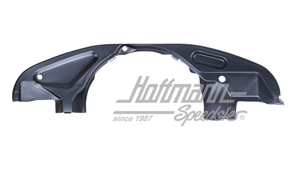 Engine tin, front, black, -7.70 | 113 119 517 R | 010-1480