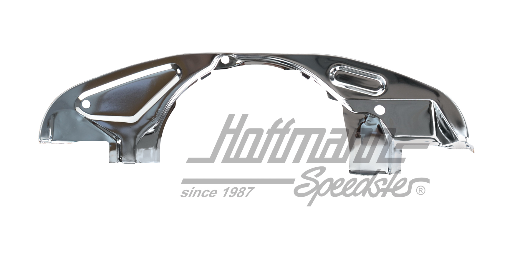 Engine tin, front, chromed, -7.70 | 113 119 517 R | 010-1481